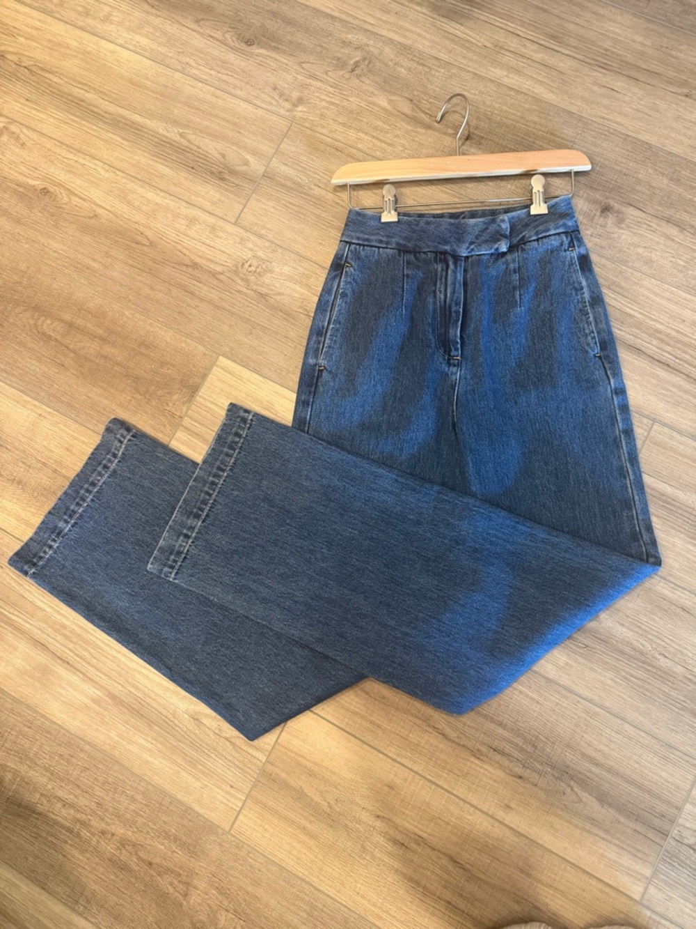 Meshki Wide Leg Denim Jeans - Picture 3 of 8